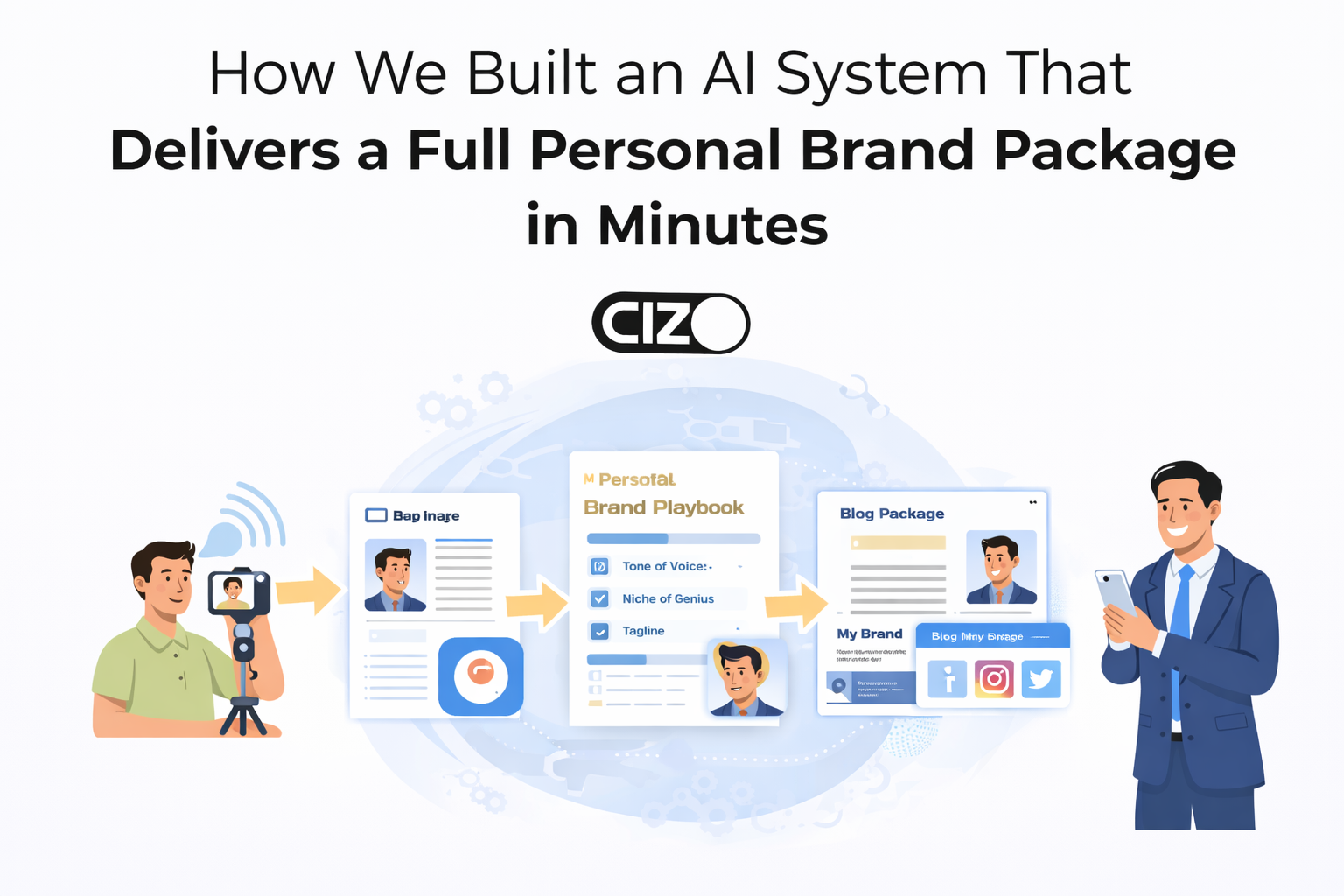 How We Built an AI System That Delivers a Full Personal Brand Package in Minutes