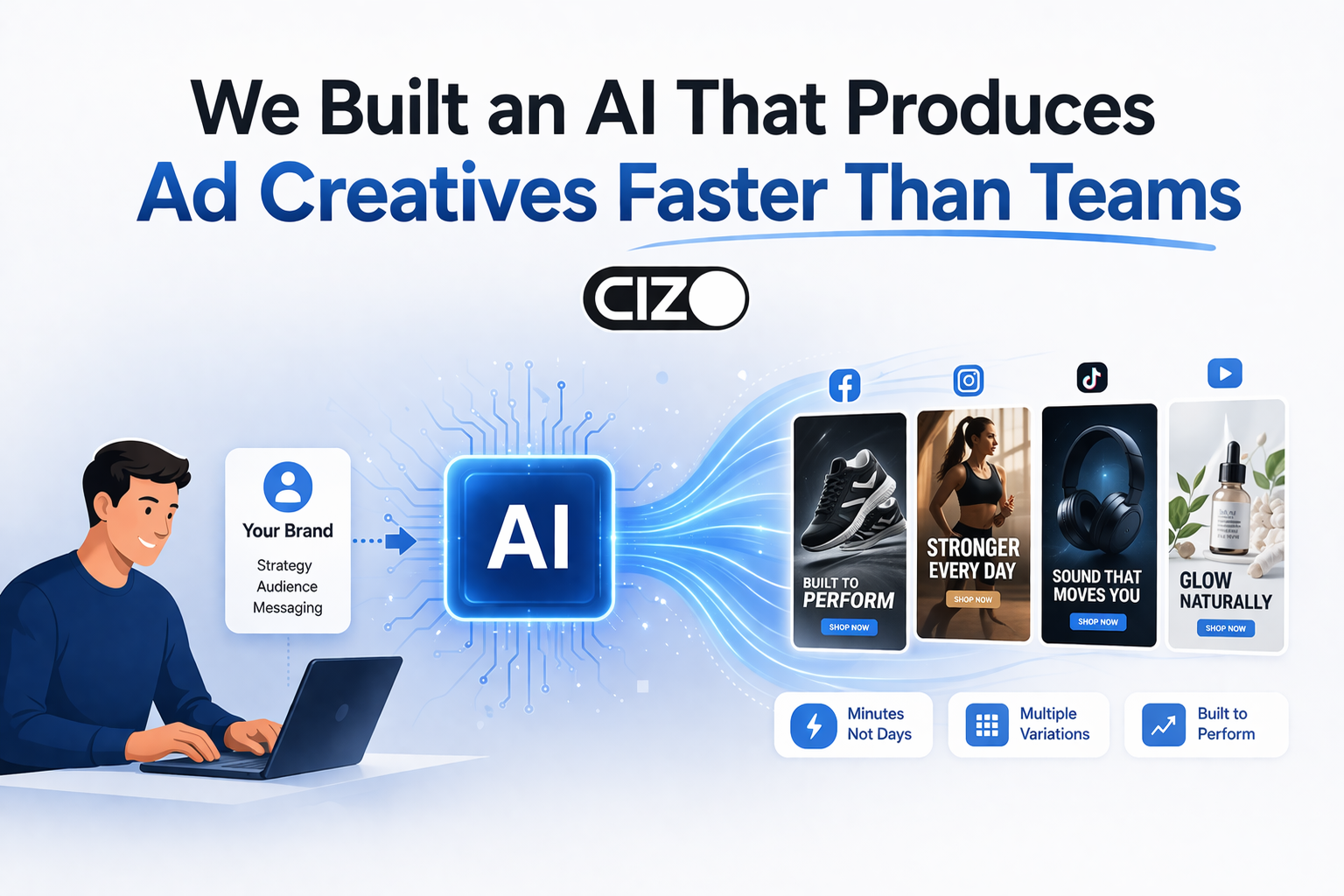We Built an AI That Produces Ad Creatives Faster Than Teams