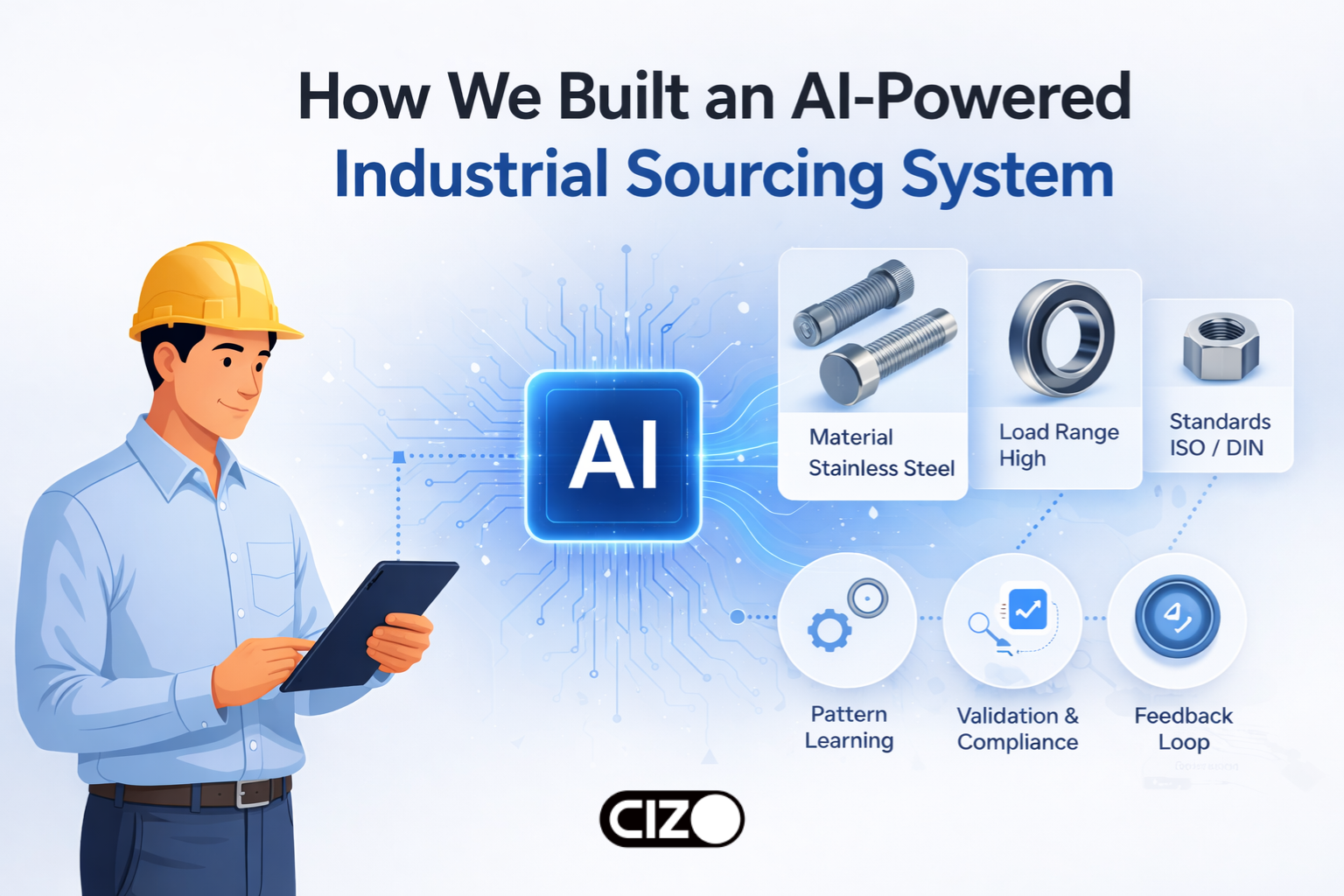 How We Built an AI-Powered Industrial Sourcing System Without Guesswork